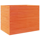 plantekasse 90x60x68,5 cm massivt fyrretræ gyldenbrun