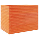 plantekasse 90x60x68,5 cm massivt fyrretræ gyldenbrun
