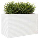 plantekasse 110x60x68,5 cm massivt fyrretræ hvid