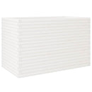 plantekasse 110x60x68,5 cm massivt fyrretræ hvid