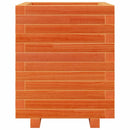 plantekasse 40x40x49,5 cm massivt fyrretræ gyldenbrun