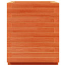 plantekasse 40x40x49,5 cm massivt fyrretræ gyldenbrun