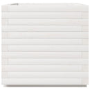 plantekasse 50x50x49,5 cm massivt fyrretræ hvid