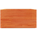 plantekasse 90x90x49,5 cm massivt fyrretræ gyldenbrun