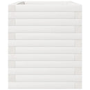plantekasse 70x40x49,5 cm massivt fyrretræ hvid