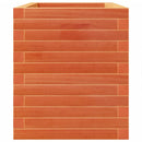 plantekasse 70x40x49,5 cm massivt fyrretræ gyldenbrun