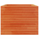 plantekasse 110x60x49,5 cm massivt fyrretræ gyldenbrun