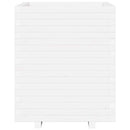 plantekasse 60x60x72,5 cm massivt fyrretræ hvid