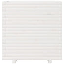 plantekasse 70x40x72,5 cm massivt fyrretræ hvid