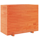 plantekasse 90x40x72,5 cm massivt fyrretræ gyldenbrun