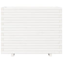 plantekasse 90x60x72,5 cm massivt fyrretræ hvid