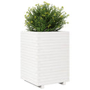 plantekasse 50x50x72 cm massivt fyrretræ hvid