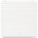 plantekasse 70x70x72 cm massivt fyrretræ hvid