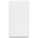 plantekasse 70x40x72 cm massivt fyrretræ hvid