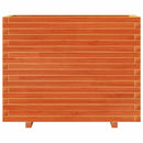 plantekasse 90x40x72 cm massivt fyrretræ gyldenbrun