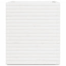 plantekasse 90x60x72 cm massivt fyrretræ hvid