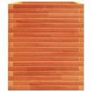 plantekasse 110x60x72 cm massivt fyrretræ gyldenbrun