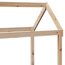 daybed med tag 80x200 cm massivt fyrretræ