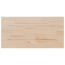 bordplader 2 stk. 60x30x1,7 cm rektangulær massivt fyrretræ