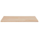bordplade 100x50x1,7 cm rektangulær massivt fyrretræ