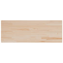 bordplade 110x40x1,7 cm rektangulær massivt fyrretræ
