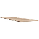bordplader 4 stk. 90x45x1,7 cm rektangulær massivt fyrretræ