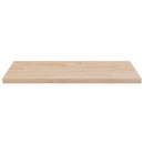 bordplader 2 stk. 80x40x2,5 cm rektangulær massivt fyrretræ