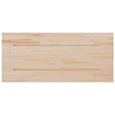 bordplade 90x40x2,5 cm rektangulær massivt fyrretræ