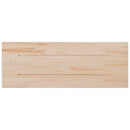 bordplade 110x40x2,5 cm rektangulær massivt fyrretræ