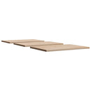 bordplader 3 stk. 80x53x2,5 cm rektangulær massivt fyrretræ