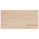 bordplader 4 stk. 100x50x2,5 cm rektangulær massivt fyrretræ