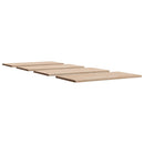 bordplader 4 stk. 100x50x2,5 cm rektangulær massivt fyrretræ