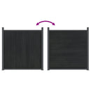 hegnspanel 1391x186 cm WPC grå