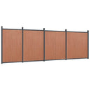hegnspanel 699x186cm WPC brun
