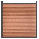 Hegnspanel 872x186 cm WPC brun