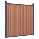 hegnspanel 1045x186 cm WPC brun