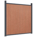 hegnspanel 1045x186 cm WPC brun