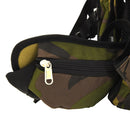 vandretaske 60 l camouflage oxfordstof grøn