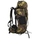 vandretaske 100 l camouflage oxfordstof grøn