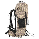 vandretaske 100 l camouflage oxfordstof brun