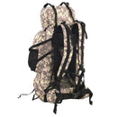 vandretaske 100 l camouflage oxfordstof brun