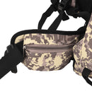vandretaske 100 l camouflage oxfordstof brun