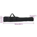 stangtaske 150 cm oxfordstof sort