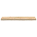 trappemåtter 4 stk ubehandlet 90x25x2 cm massivt egetræ