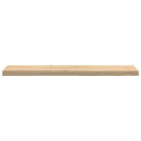 trappemåtter 16 stk ubehandlet 120x25x2 cm massivt egetræ