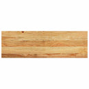 trappemåtter 8 stk lysebrun 80x30x2 cm massivt egetræ
