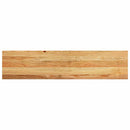 trappemåtter 16 stk. lysebrun 110x25x2 cm massivt egetræ