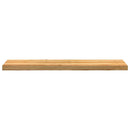 trappemåtter 20 stk. lysebrun 110x30x2 cm massivt egetræ