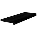 trappemåtter 4 stk. brunsort 70x25x2 cm massivt egetræ