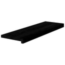 trappemåtter 8 stk. brunsort 80x25x2 cm massivt egetræ
